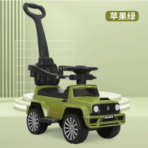 儿童手推滑行车男宝宝女孩婴儿1一3岁溜溜四轮玩具汽车可坐人电动