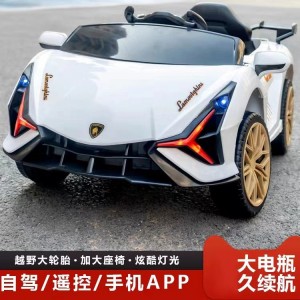 大款儿童电动车四轮遥控汽车1-6岁男女宝宝玩具车4轮充电可坐人