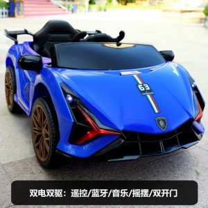 大款儿童电动车四轮遥控汽车1-6岁男女宝宝玩具车4轮充电可坐人