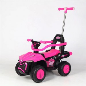儿童电动车四轮越野宝宝手推童车1-3岁男女孩充电遥控玩具可坐人