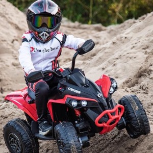 Children&#039;s electric car four-wheel beach off-road vehicle, male and female babies, children can ride on human toy cars