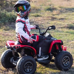 Children&#039;s electric car four-wheel beach off-road vehicle, male and female babies, children can ride on human toy cars