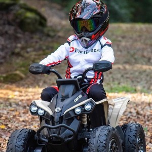 Children&#039;s electric car four-wheel beach off-road vehicle, male and female babies, children can ride on human toy cars