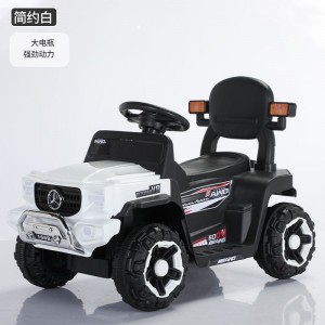 新款婴儿童电动车四轮遥控汽车充电带推杆0-4岁玩具车男女宝宝