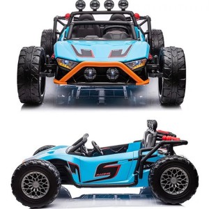 新设计加大双座儿童电动车儿童山地越野车可拆卸电池电动越野车