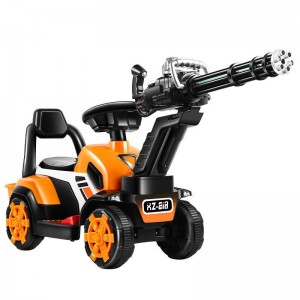 儿童多功能水弹车 可坐可骑水弹车 男孩超大号儿童电动水弹车