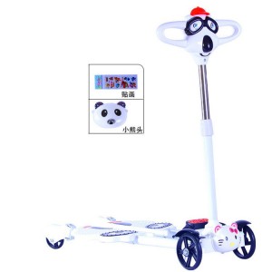 儿童蛙式滑板车 2-3-6-8岁男女孩四轮双脚踏板剪刀车摇摆溜溜车