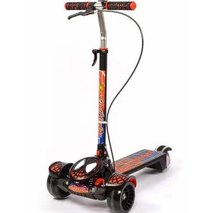 儿童4-8-12-18岁中大童男女孩滑滑踏板音乐灯光溜溜车大号滑板车