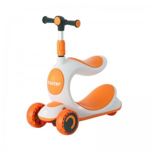3 in 1 seatable and sliding swing car 2-5-8-9 yo-yo single-foot scooter kids scooter