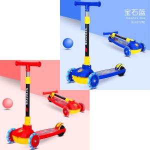 2-12岁三合一女孩可坐小孩可骑宝宝单脚男孩溜溜车儿童滑板车
