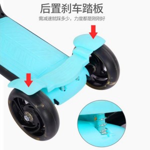 New children&#039;s scooter 3 in 1 meter tall multi-function tricycle children&#039;s balance scooter