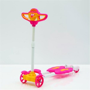 新款滑板车蛙式儿童剪刀车2-3-6岁四轮宝宝滑滑车儿童滑板车