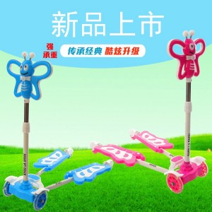 儿童滑行车2-8岁 蝴蝶优质滑行车 儿童溜溜车 滑轮车1-3岁