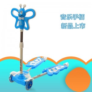 儿童滑行车2-8岁 蝴蝶优质滑行车 儿童溜溜车 滑轮车1-3岁