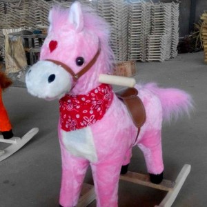 毛绒玩具儿童摇椅音乐木马摇摇马电动马牛仔歌儿童玩具