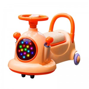 1-6岁男女宝宝新款灯光音乐防侧翻静音滑轮摇摆玩具车儿童扭扭车