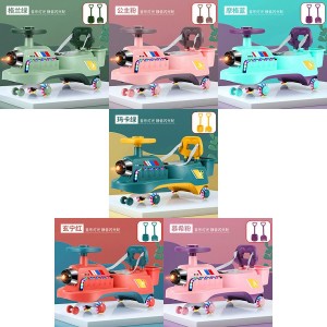 新款儿童扭扭车1-6岁摇摆车妞妞车新款万向轮防侧翻防摔滑行玩具