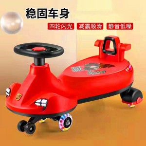 新款宝宝玩具车摇摆车溜溜车静音万向轮妞妞车音乐灯光儿童扭扭车