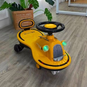 静音万向轮溜溜车防侧翻宝宝音乐摇摆扭扭车老爷车复古儿童妞妞车