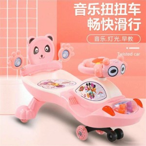 宝宝扭扭车1-3岁儿童溜溜车子防侧翻万向轮摇摆滑滑行可坐妞妞车