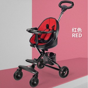 1-2-3宝宝溜娃神器轻便婴儿可折叠双向四轮车儿童手推车