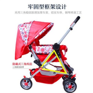 【可坐可躺 双向推行】婴儿推车轻便携折叠车宝宝四轮推车童车