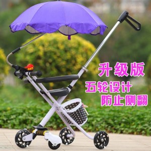 Baby stroller, lightweight folding baby walking artifact, stroller, folding size, small size, light weight