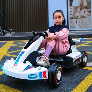 four-wheel children&#039;s go-kart four-wheel car remote control seatable baby girl toy car little boy stroller car