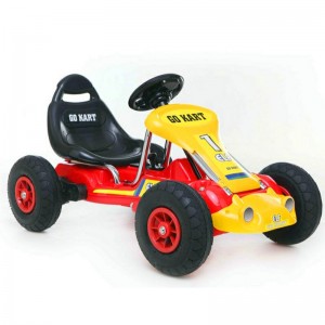 儿童电动卡丁车充气轮小孩四轮可坐遥控广场宝宝玩具汽车沙滩童车