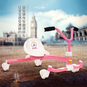 儿童漂移车卡丁车四轮扭扭车滑行车厂家直供儿童自行车