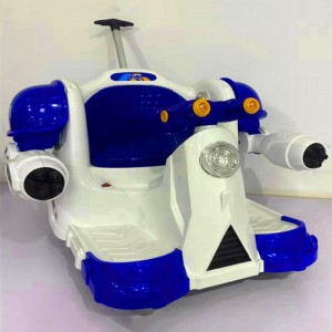 新款男女宝宝电动带遥控音乐瓦力车可坐骑玩具车儿童电动车平衡车