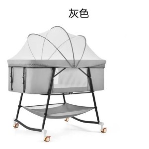 宝宝摇篮床欧式婴儿床折叠多种功能新生儿儿童床可移动便携式婴儿床