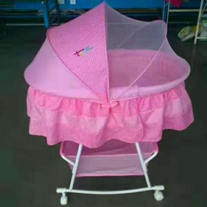 small cradle, newborn bed, rocking bed with mosquito net, multi-function calming bb bed with wheels, baby cradle bed