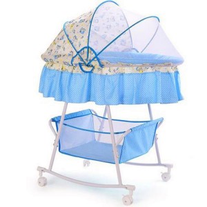 small cradle, newborn bed, rocking bed with mosquito net, multi-function calming bb bed with wheels, baby cradle bed