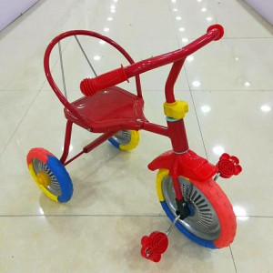 children&#039;s small iron tricycle child bicycle baby unprinted bicycle vintage stroller classic nostalgic