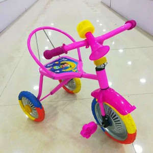 children&#039;s small iron tricycle child bicycle baby unprinted bicycle vintage stroller classic nostalgic