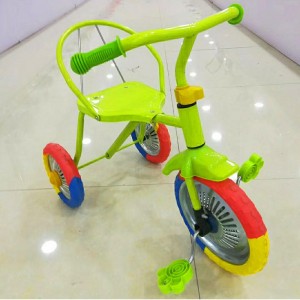 children&#039;s small iron tricycle child bicycle baby unprinted bicycle vintage stroller classic nostalgic