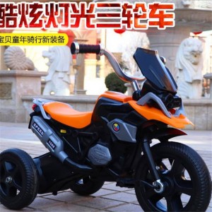 新款儿童三轮摩托车脚踏三轮车儿童车可坐可骑儿童三轮童车厂家