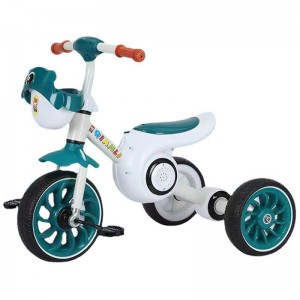 男女宝宝可骑行可滑行自行车幼儿玩具车 2-6岁宝宝脚踏儿童三轮车