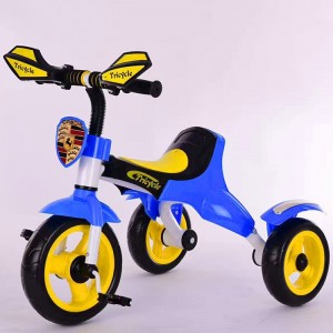 带音乐闪光脚踏车 宝宝脚踏车自行车 儿童三轮车