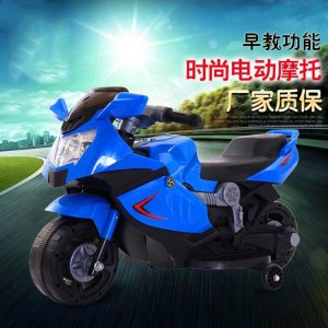 four-wheel anti-fall electric motorcycle 2-10 year old children&#039;s battery car charging children&#039;s motorcycle