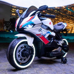 Children&#039;s electric motorcycle, oversized, can seat two boys and girls, boys and girls, 2-8-12 years old, charging bottle, toy car