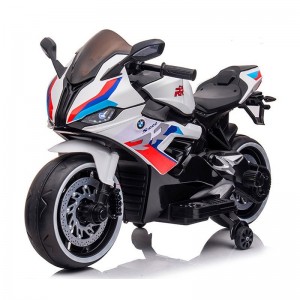 Children&#039;s electric motorcycle, oversized, can seat two boys and girls, boys and girls, 2-8-12 years old, charging bottle, toy car