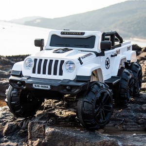 汽车电动车贴纸六轮儿童越野遥控玩具车大人贴画宝宝男女小孩童车