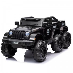 汽车电动车贴纸六轮儿童越野遥控玩具车大人贴画宝宝男女小孩童车