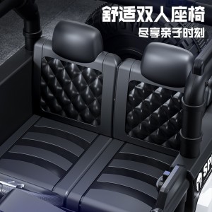 儿童电动车四轮越野汽车遥控玩具车可坐人男女小孩1-6岁宝宝童车