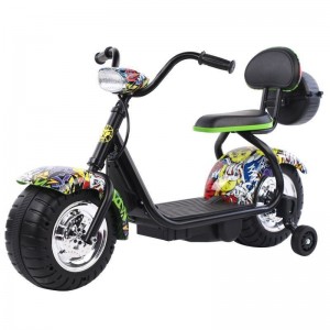 12伏电动摩托车骑汽车自行车玩具摩托车适合10岁的孩子