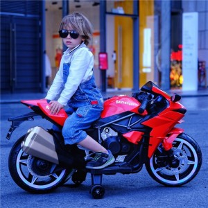 大款儿童电动摩托车2-8岁可坐人男女孩宝宝玩具电瓶童车