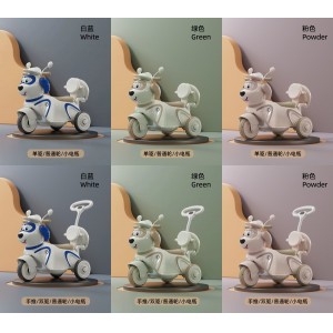 Electric motorcycle tricycle for kids, boys and girls, babies, kids can ride, battery car, rechargeable remote control toy car