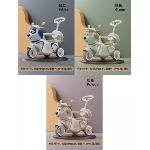 Electric motorcycle tricycle for kids, boys and girls, babies, kids can ride, battery car, rechargeable remote control toy car